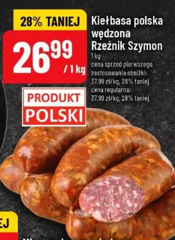 Kiełbasa polska wędzona Rzeźnik Szymon