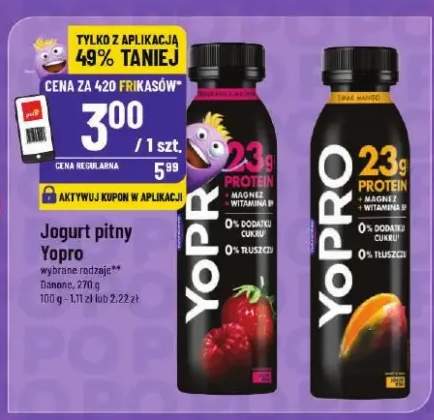 Jogurt pitny różne rodzaje