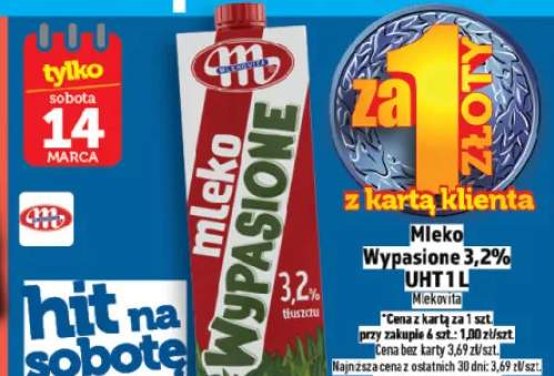 Mleko Wypasione 3,2% UHT 1l