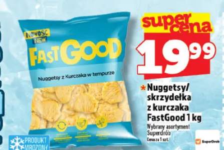 Nuggetsy z kurczaka w tempurze