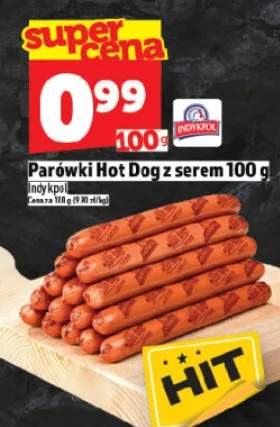 Parówki Hot Dog z serem