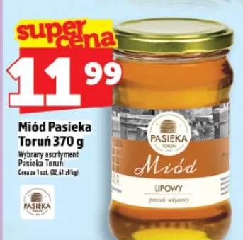 Miód pasieka toruń lipowy