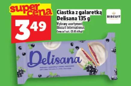 Ciastka z galaretką delisana 135g