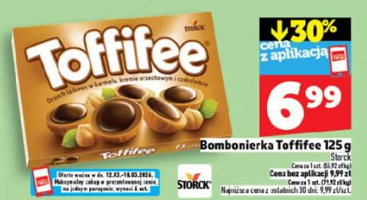 Bombonierka toffifee 125g