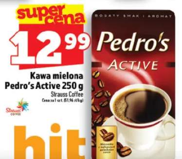 Kawa mielona Pedro's Active