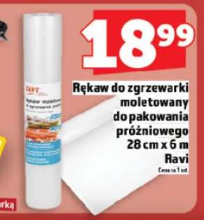 Rękaw do zgrzewarki moletowany do pakowania próżniowego Ravi