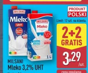 Mleko 3,2% UHT karton