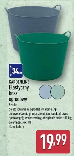 Elastyczny kosz ogrodowy