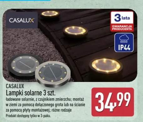 Lampki solarne 3 szt.