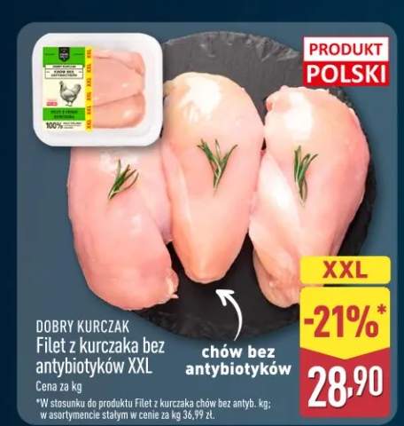 Filet z kurczaka bez antybiotyków XXL