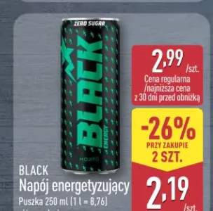 Napój energetyzujący różne rodzaje