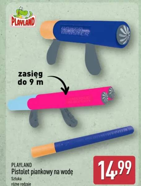 Pistolet piankowy na wodę