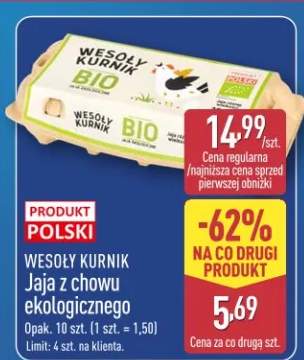 Jaja z chowu ekologicznego