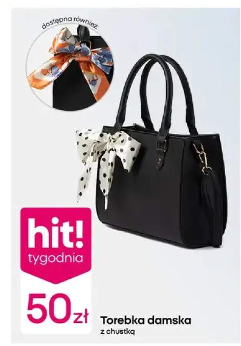 Torebka damska z chustką