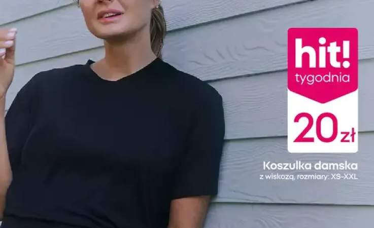 Koszulka damska z wiskozy