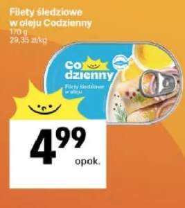 Filety śledziowe w oleju