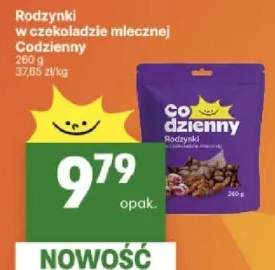 Rodzynki w czekoladzie mlecznej