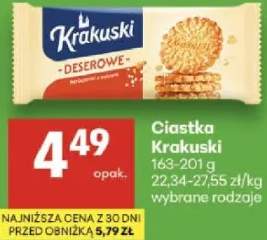 Ciastka dezerowe