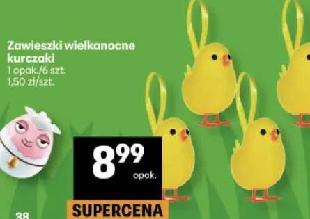 Zawieszki wielkanocne kurczaki