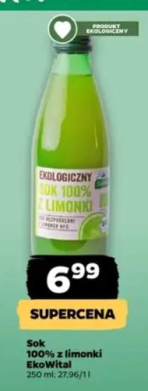 Sok 100% z limonki EkoWital
