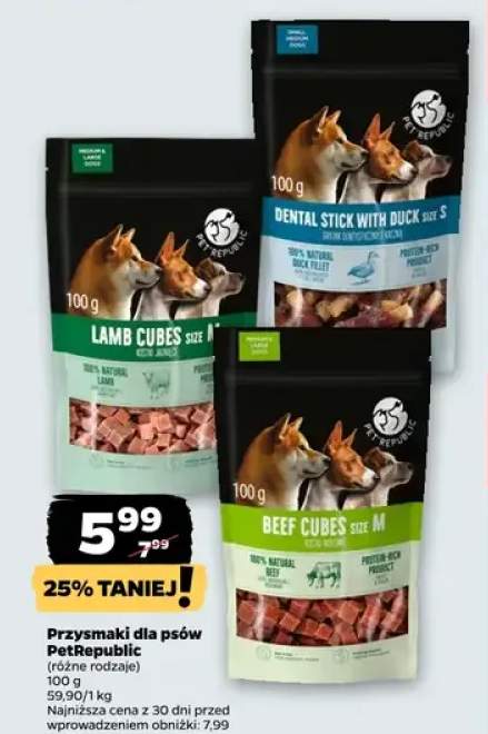Przysmaki dla psów PetRepublic