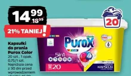 Kapsułki do prania Color