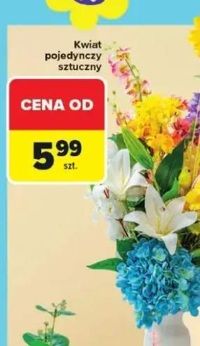 Kwiat pojedynczy sztuczny