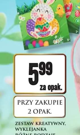 Zestaw kreatywny, wyklejanka różne rodzaje