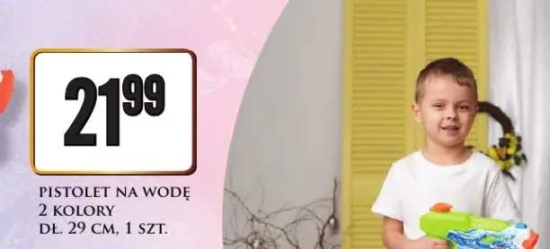 Pistolet na wodę 2 kolory