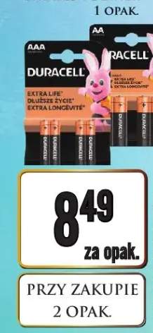 Baterie alkaliczne Duracell 2 rodzaje AAA / AA