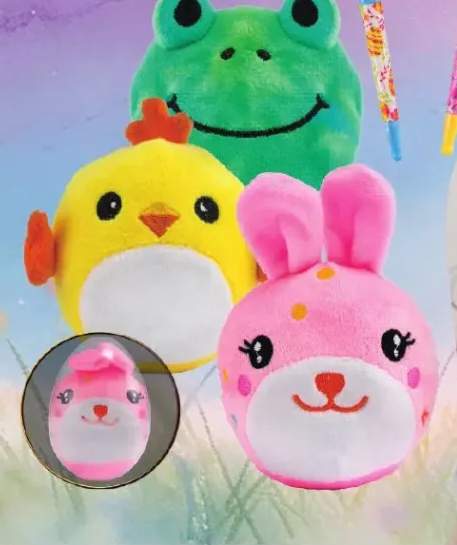 Maskotka w plastikowym jajku różne wzory