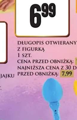 Długopis otwierany z figurką