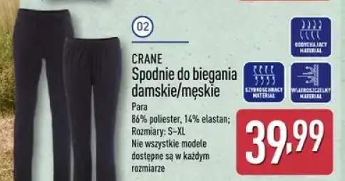 Spodnie do biegania damskie/męskie