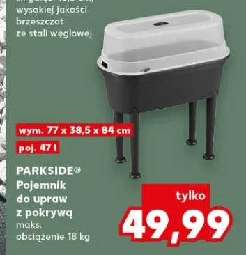 Pojemnik do upraw z pokrywą