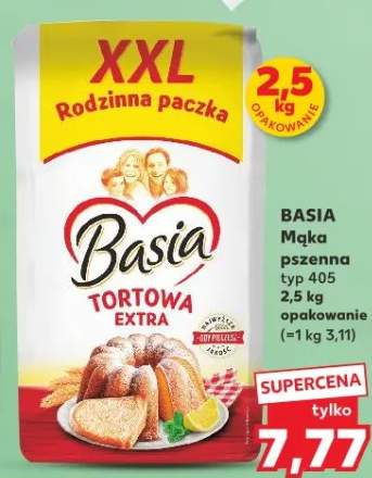 Mąka pszenna typ 405 XXL rodzinna paczka