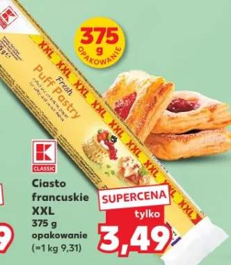 Ciasto francuskie XXL