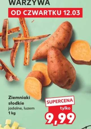 Ziemniaki słodkie jadalne, luzem 1kg