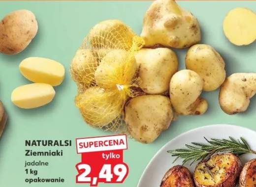 Ziemniaki jadalne 1kg opakowanie