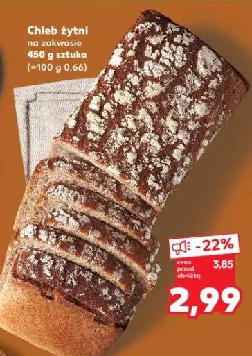 Chleb żytni na zakwasie