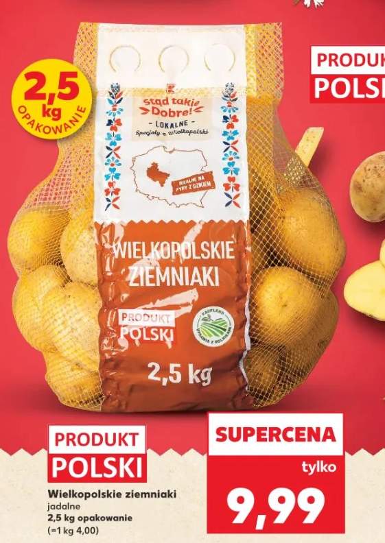 Wielkopolskie ziemniaki jadalne