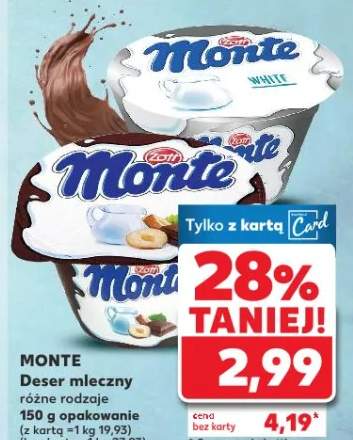 Deser mleczny różne rodzaje