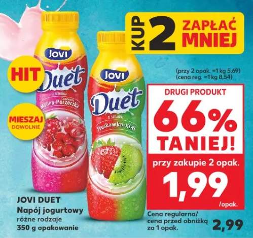 Napój jogurtowy różne rodzaje