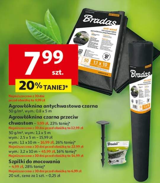 Agrowłóknina antychwastowa czarna