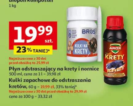 Płyn odstraszający na krety i nornice