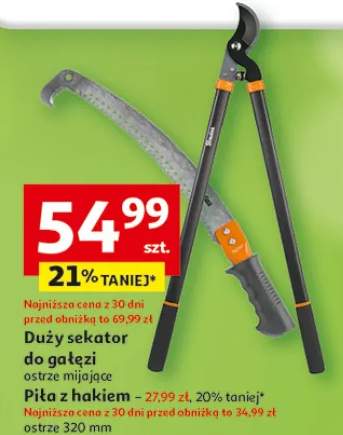 Duży sekator do gałęzi