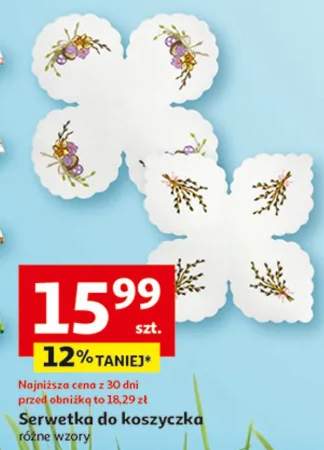 Serwetka do koszyczka