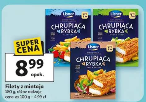 Filety z mintaja różne rodzaje