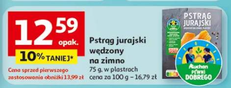 Pstrąg jurajski wędzony na zimno