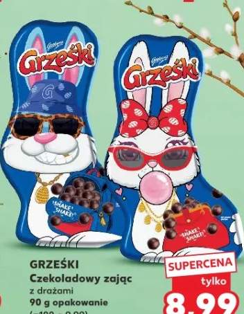 Czekoladowy zając z drażami