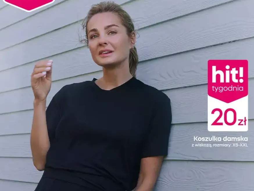 Koszulka damska z wiskozy